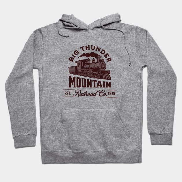 Big thunder mountain Hoodie by Polynesian Vibes